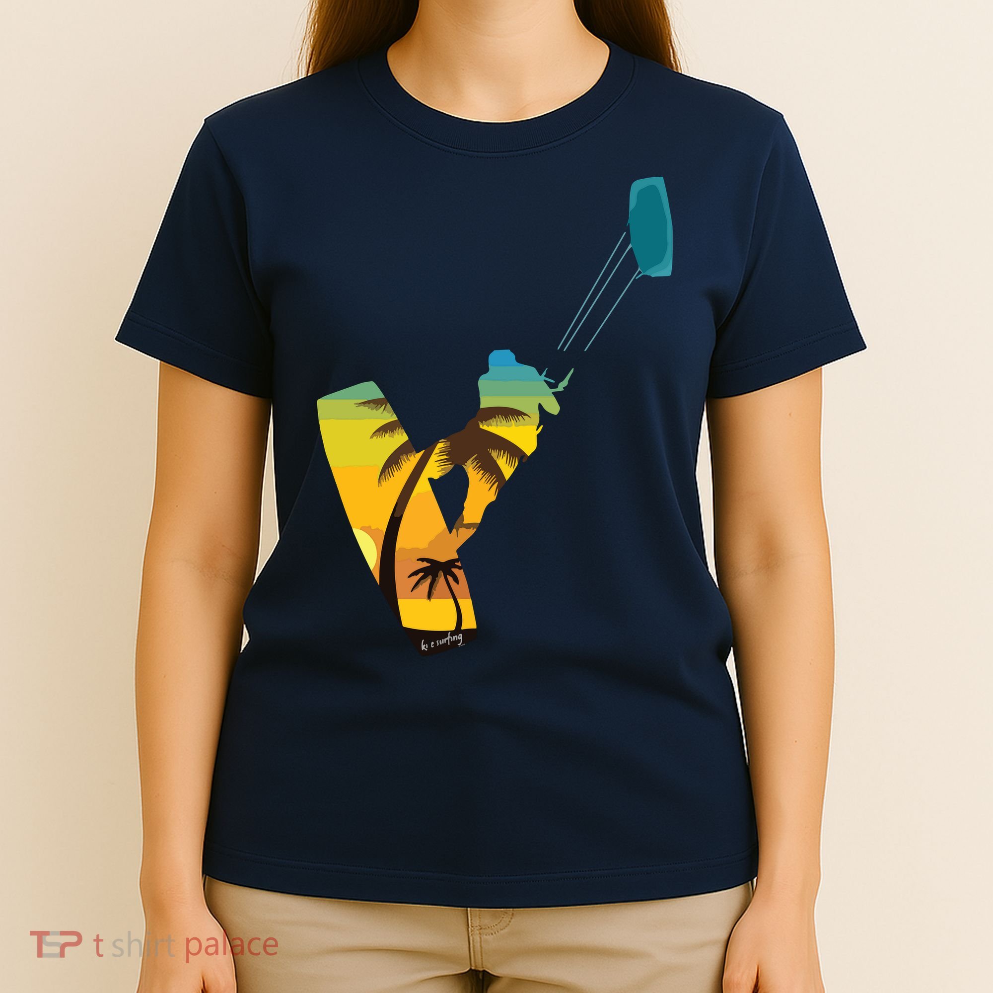 KITE Kiteboarding Kitesurfing Surf For Kitsurfer Surfer T-Shirt