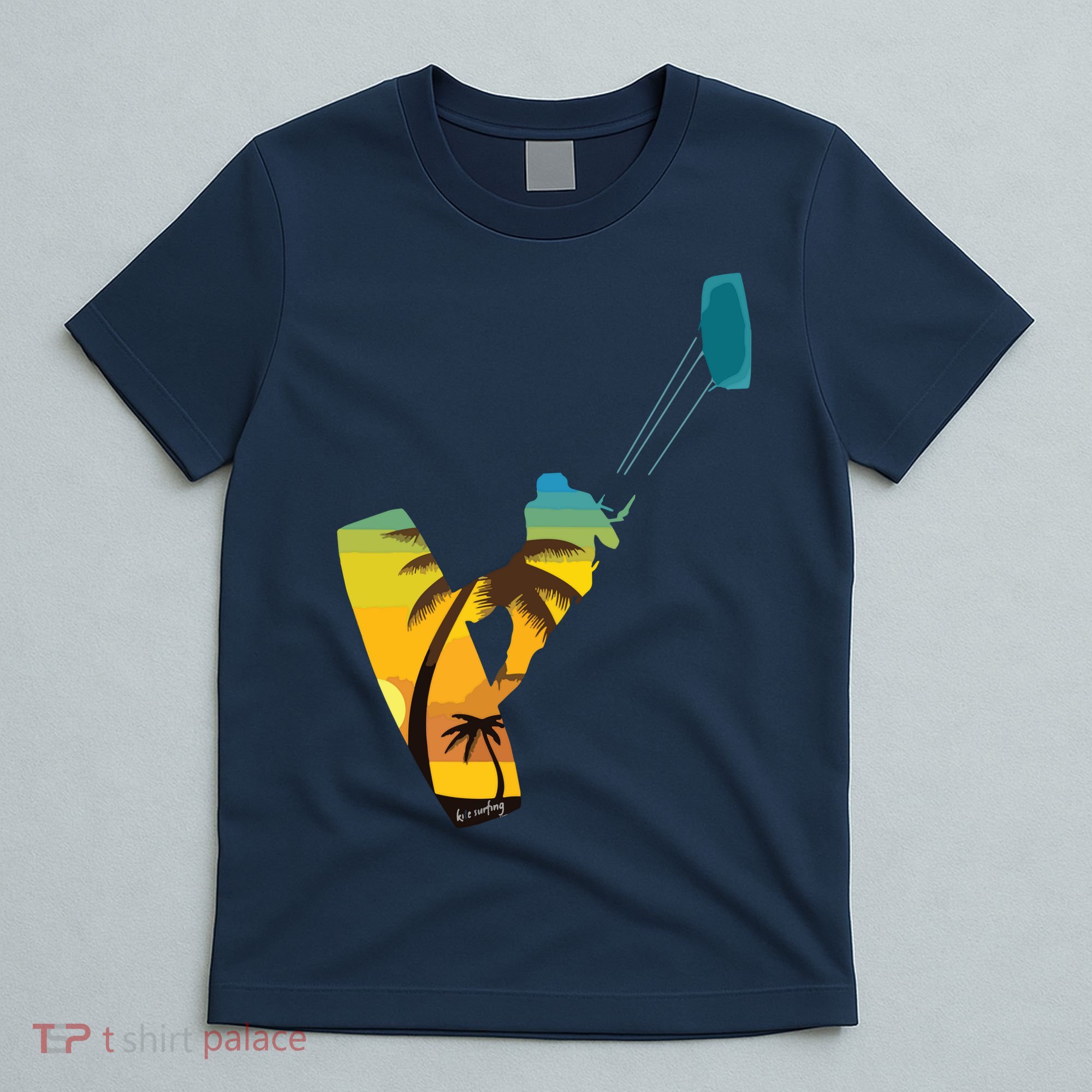 KITE Kiteboarding Kitesurfing Surf For Kitsurfer Surfer T-Shirt