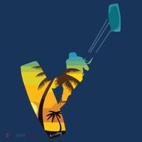 KITE Kiteboarding Kitesurfing Surf For Kitsurfer Surfer T-Shirt thumb 7