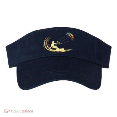 Kite Kiteboarding Kitesurfing Surf Vintage Retro Holiday Visor