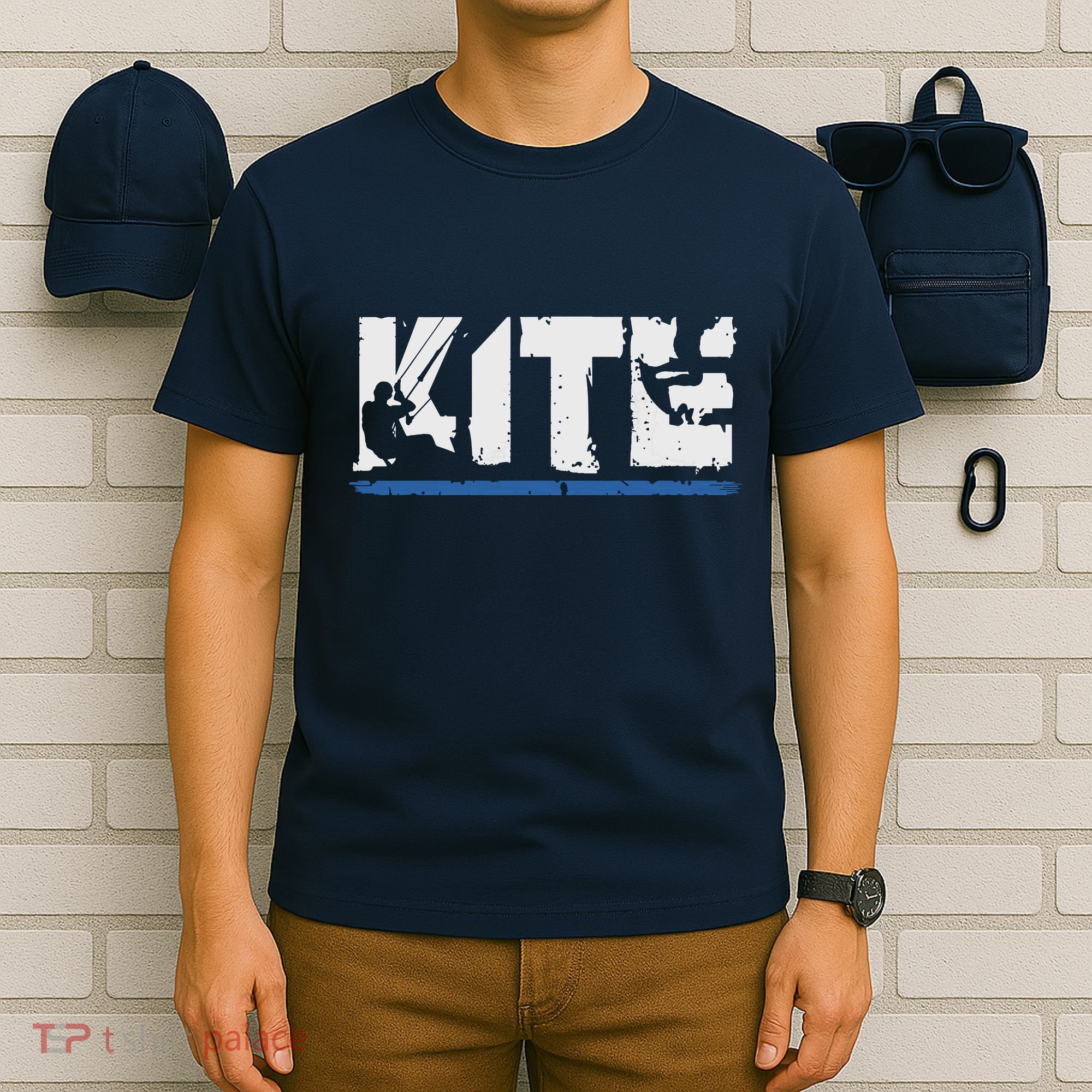 KITE Kiteboarding Kiting Kitesurfing Kitesurf Gift T-Shirt