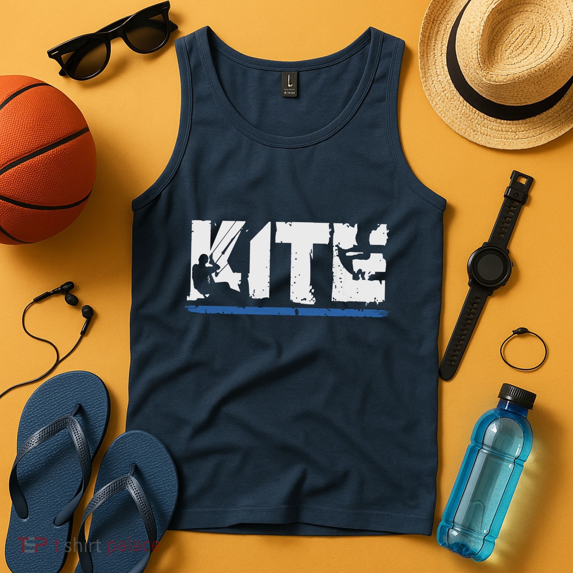 KITE Kiteboarding Kiting Kitesurfing Kitesurf Gift Tank Top