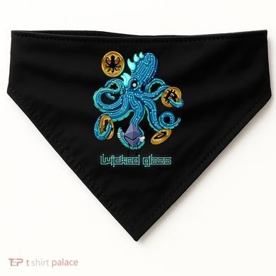 Krypto Kraken USA-Made Doggie Bandana