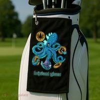 Krypto Kraken Golf Towel thumb 2