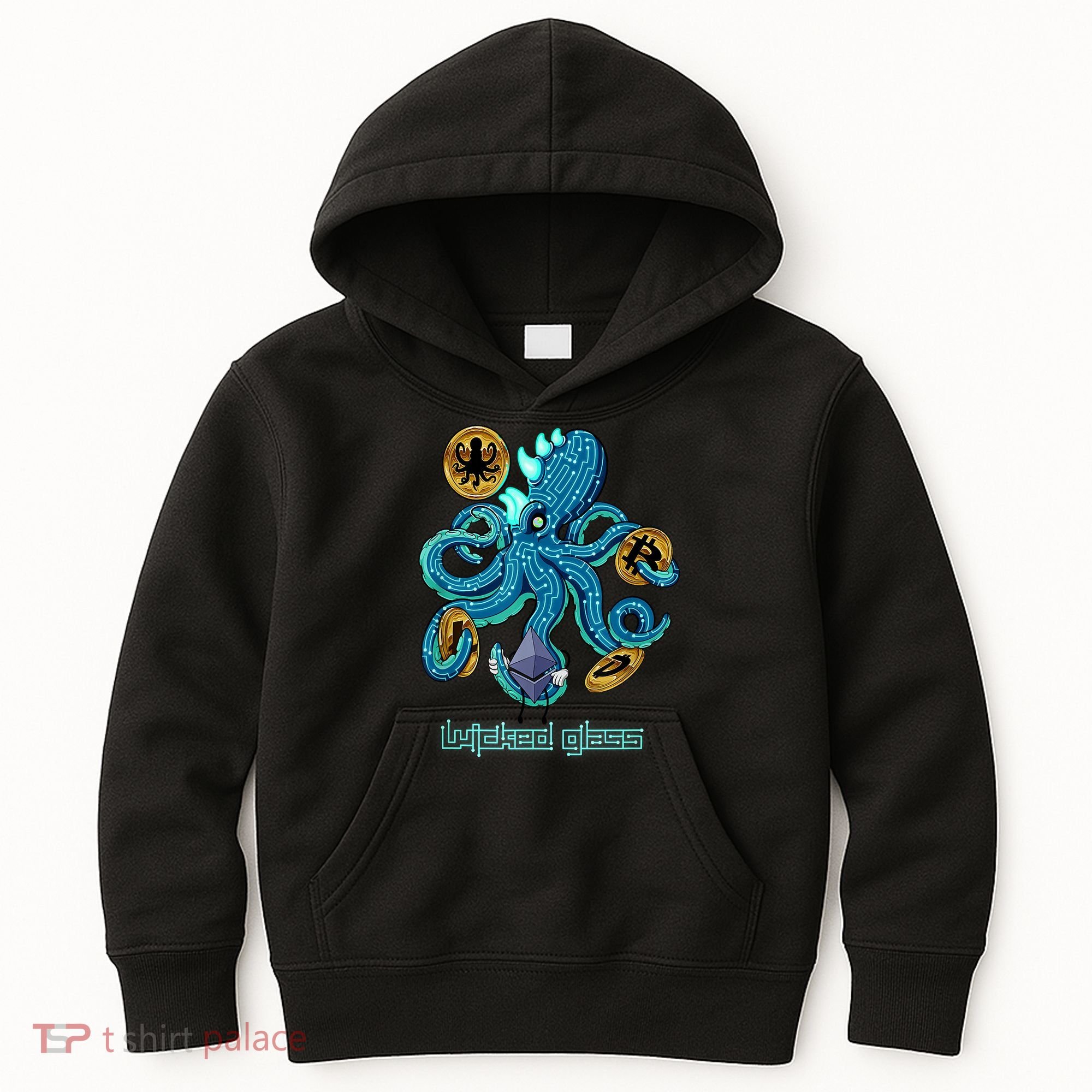 Krypto Kraken Kids Hoodie