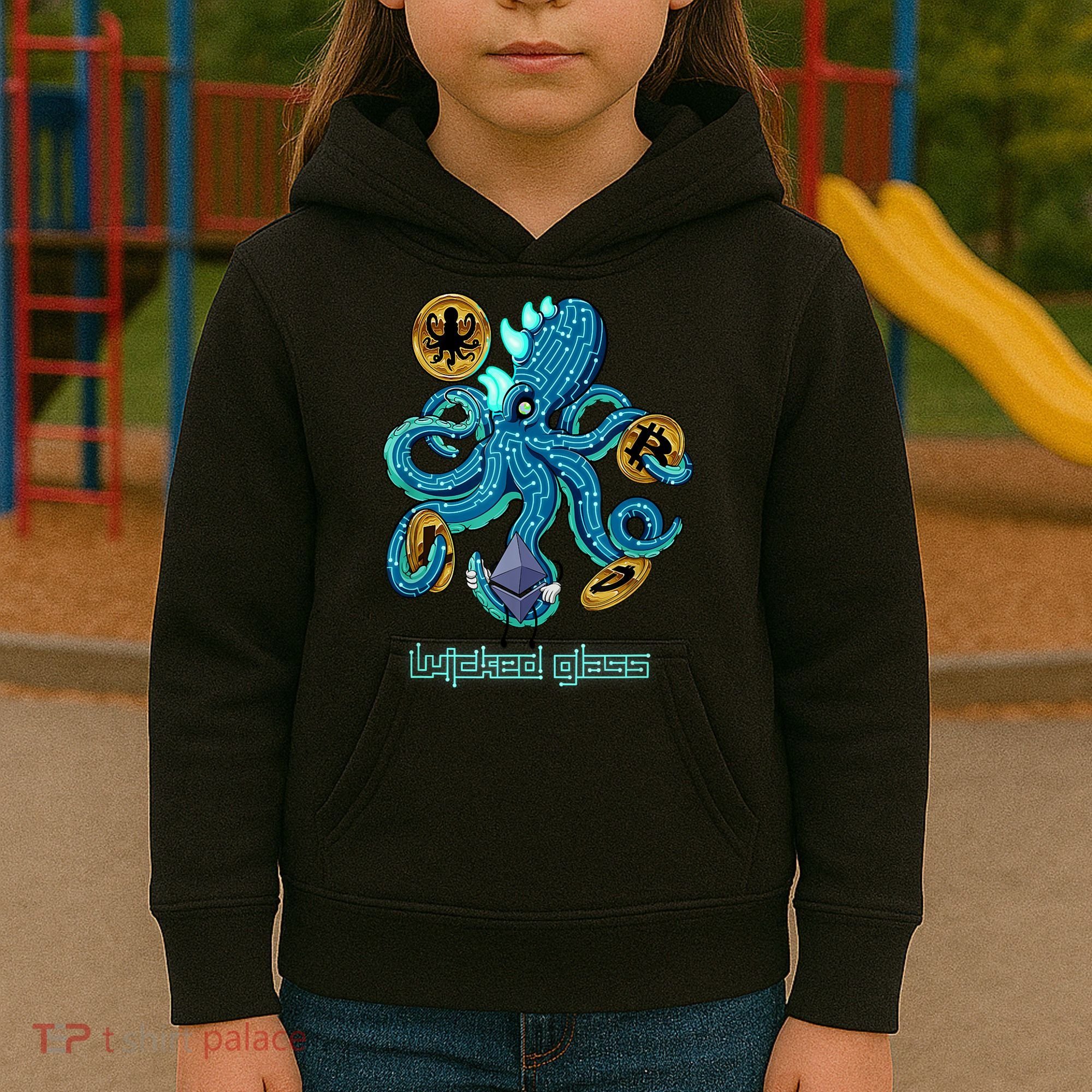 Krypto Kraken Kids Hoodie
