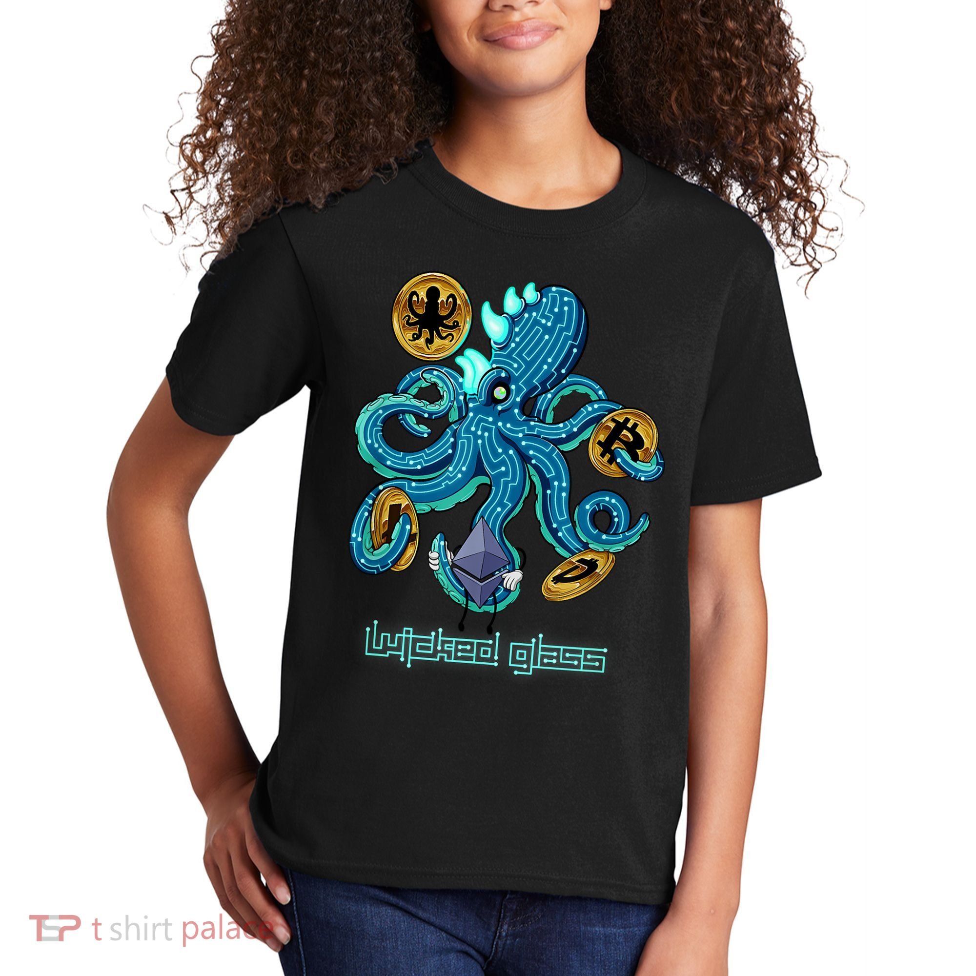 Krypto Kraken Kids T-Shirt