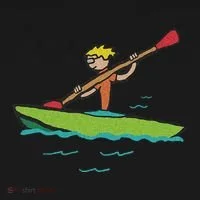 Kayaking Kayak Button thumb 1