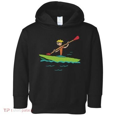 Kayaking Kayak Toddler Hoodie