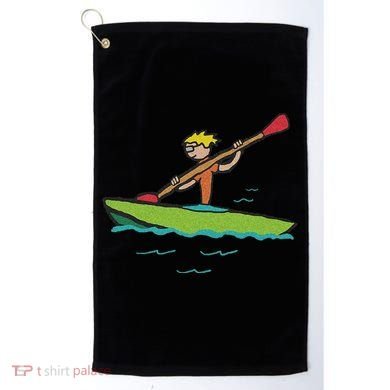 Kayaking Kayak Golf Towel