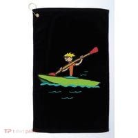 Kayaking Kayak Golf Towel thumb 0