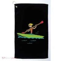 Kayaking Kayak Golf Towel thumb 0