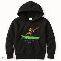 Kayaking Kayak Kids Hoodie thumb 0