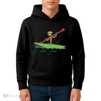 Kayaking Kayak Kids Hoodie thumb 4