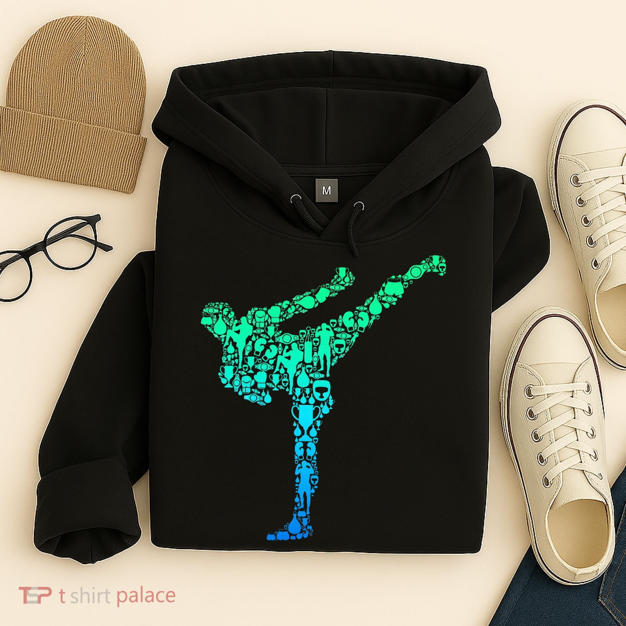 Kickboxing Kickboxer Karate Hoodie