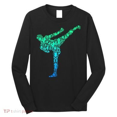 Kickboxing Kickboxer Karate Long Sleeve Shirt