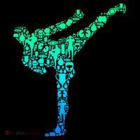 Kickboxing Kickboxer Karate Long Sleeve Shirt thumb 2