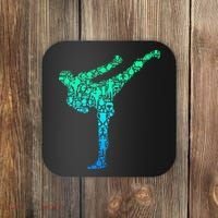 Kickboxing Kickboxer Karate Coaster thumb 0