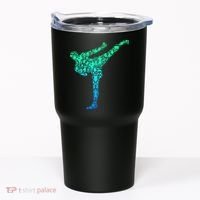 Kickboxing Kickboxer Karate Tumbler thumb 0