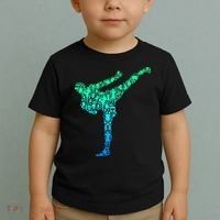 Kickboxing Kickboxer Karate Toddler T-Shirt thumb 2