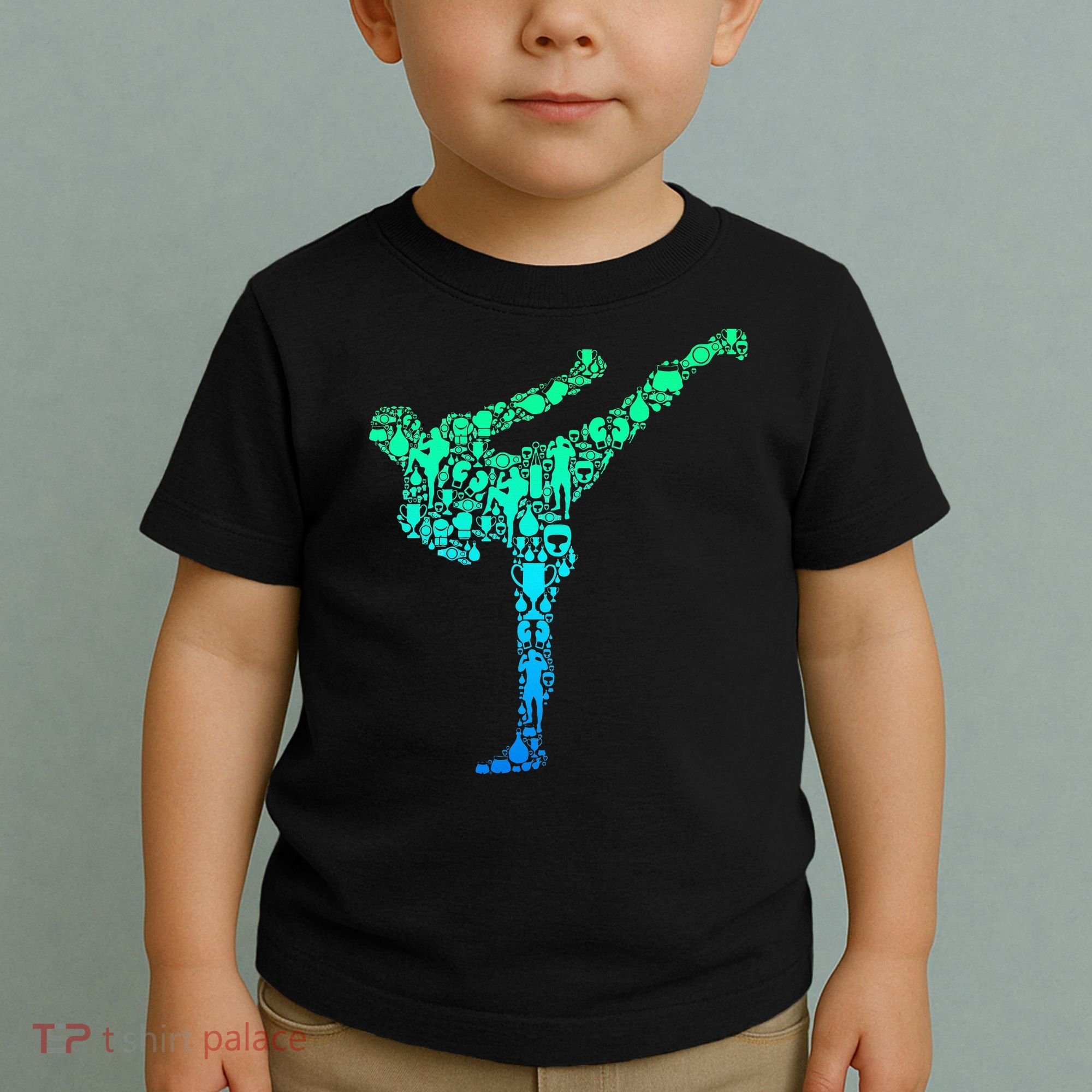 Kickboxing Kickboxer Karate Toddler T-Shirt