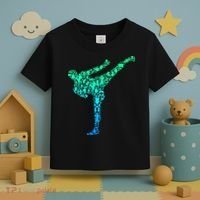 Kickboxing Kickboxer Karate Toddler T-Shirt thumb 3