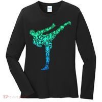 Kickboxing Kickboxer Karate Women's Long Sleeve Shirt thumb 0