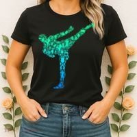 Kickboxing Kickboxer Karate Women's T-Shirt thumb 2