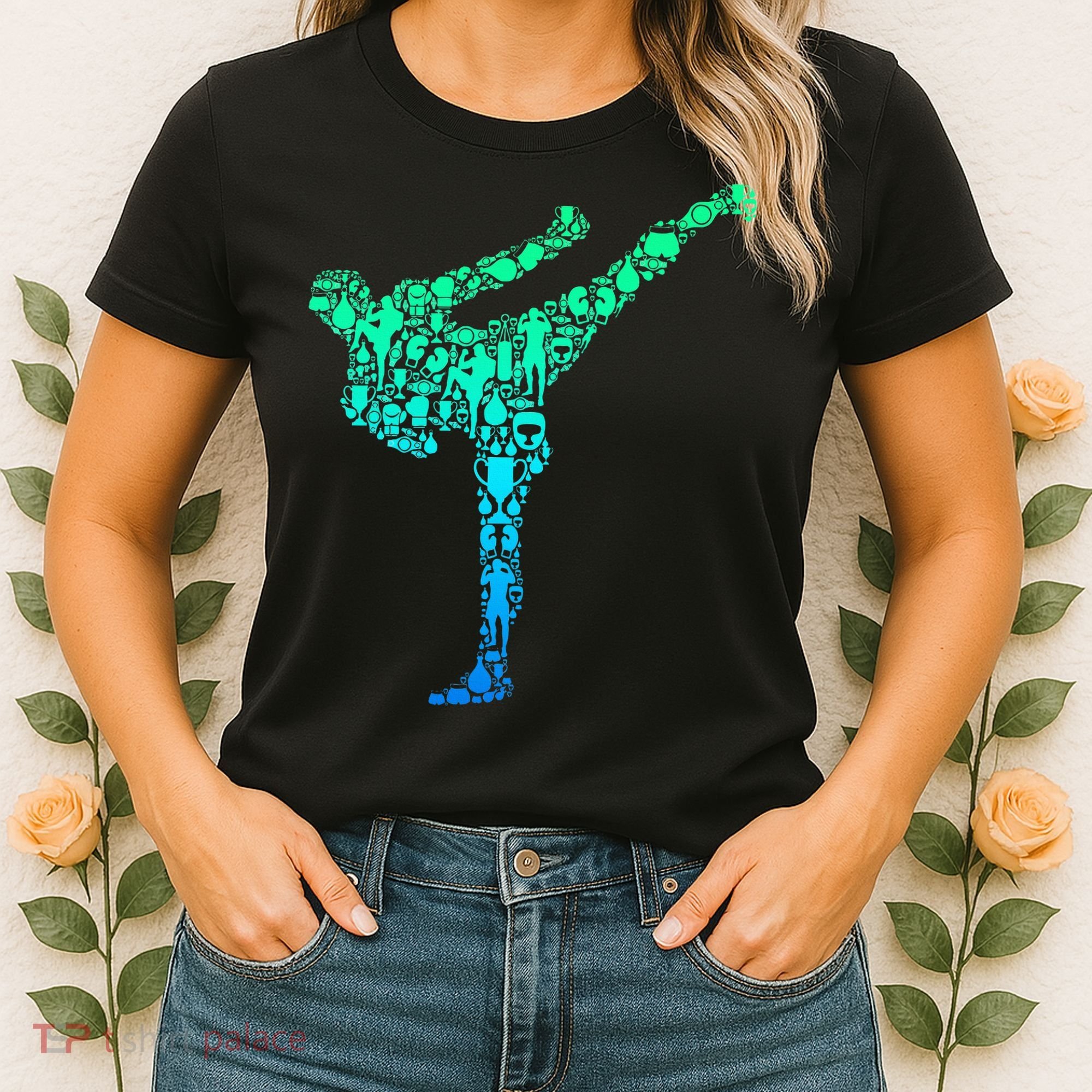 Kickboxing Kickboxer Karate Women's T-Shirt