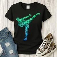 Kickboxing Kickboxer Karate Women's T-Shirt thumb 3