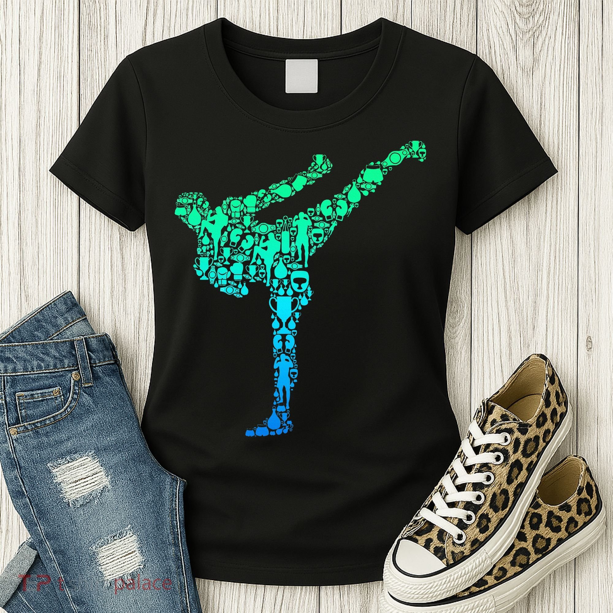 Kickboxing Kickboxer Karate Women's T-Shirt