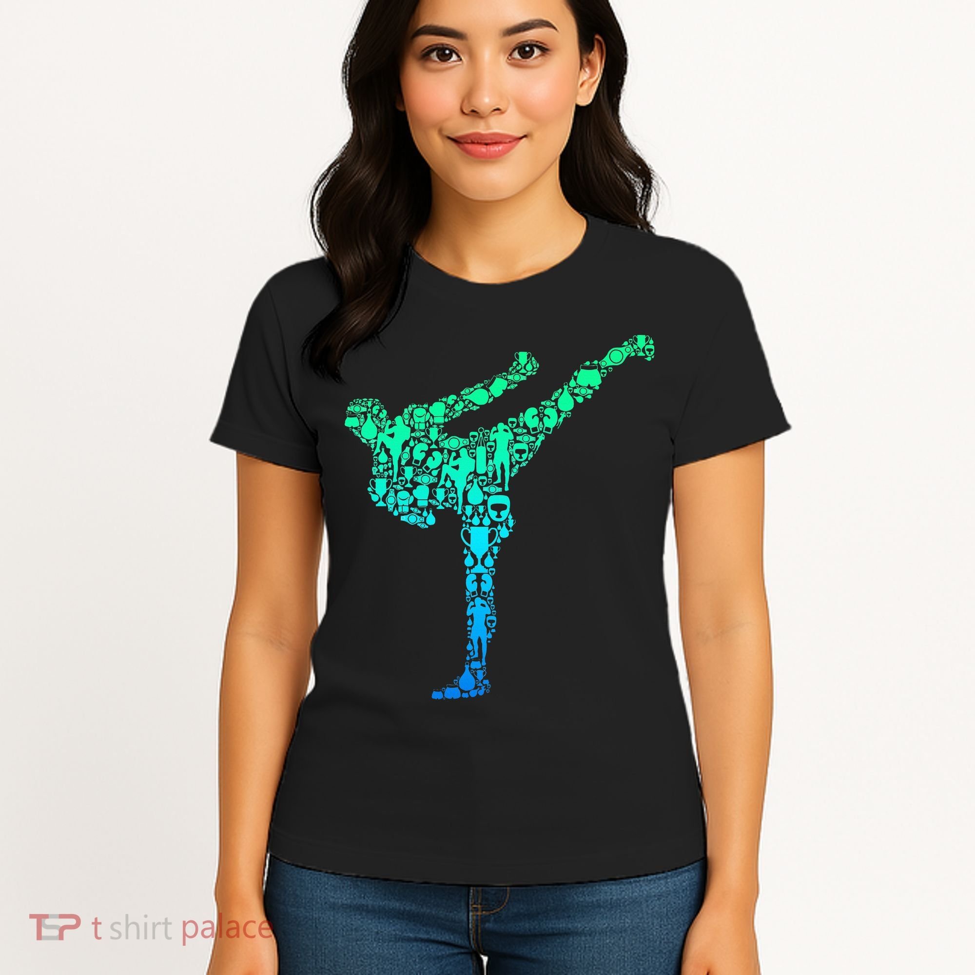 Kickboxing Kickboxer Karate Women's T-Shirt