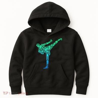 Kickboxing Kickboxer Karate Kids Hoodie