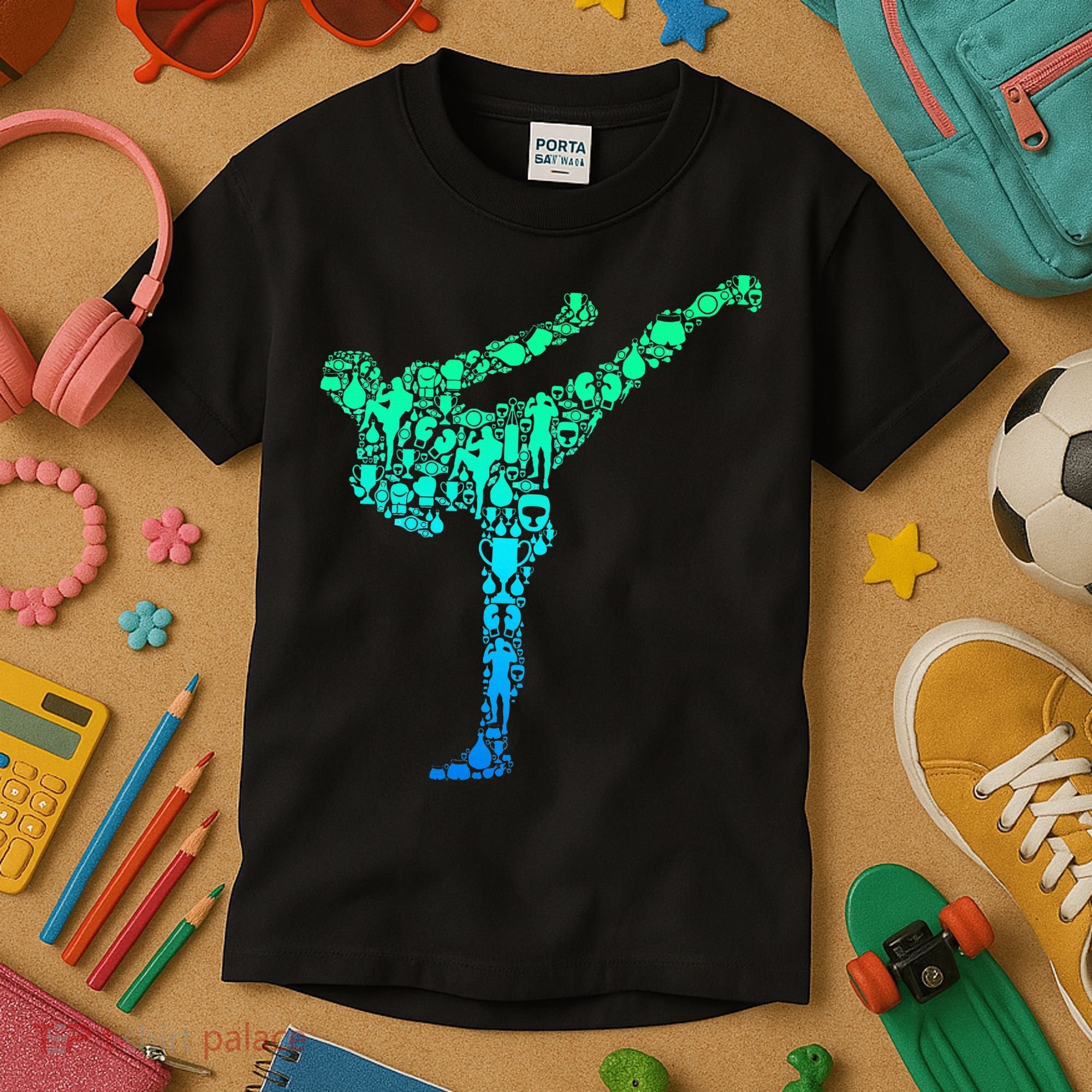 Kickboxing Kickboxer Karate Kids T-Shirt