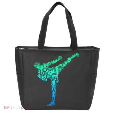 Kickboxing Kickboxer Karate Tote Bag