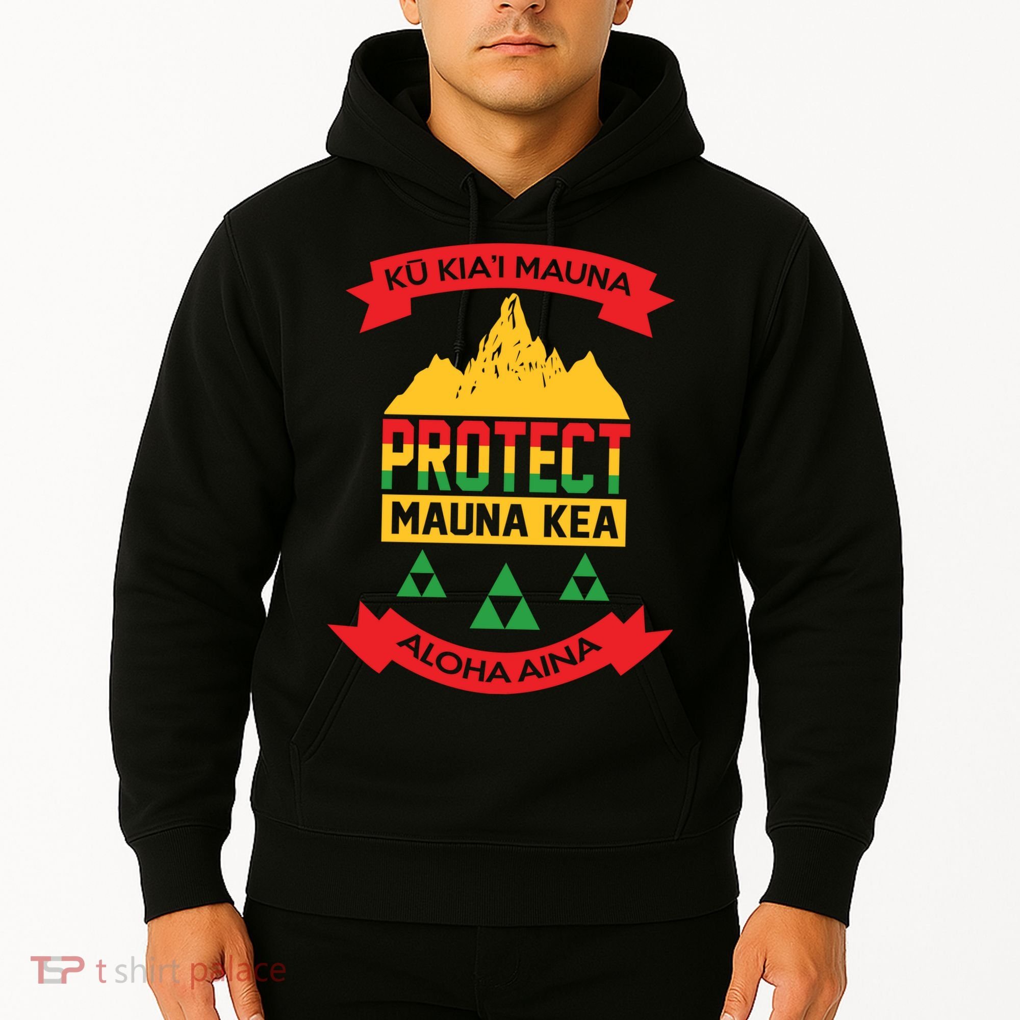 Ku Kia'i Mauna Protect Mauna Kea Aloha Aina Hoodie
