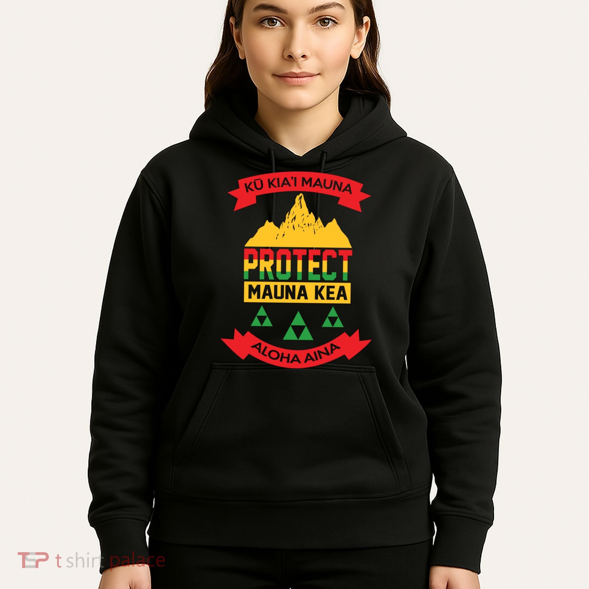 Ku Kia'i Mauna Protect Mauna Kea Aloha Aina Hoodie