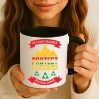 Ku Kia'i Mauna Protect Mauna Kea Aloha Aina Coffee Mug thumb 3