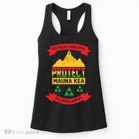 Ku Kia'i Mauna Protect Mauna Kea Aloha Aina Women's Tank Top thumb 0