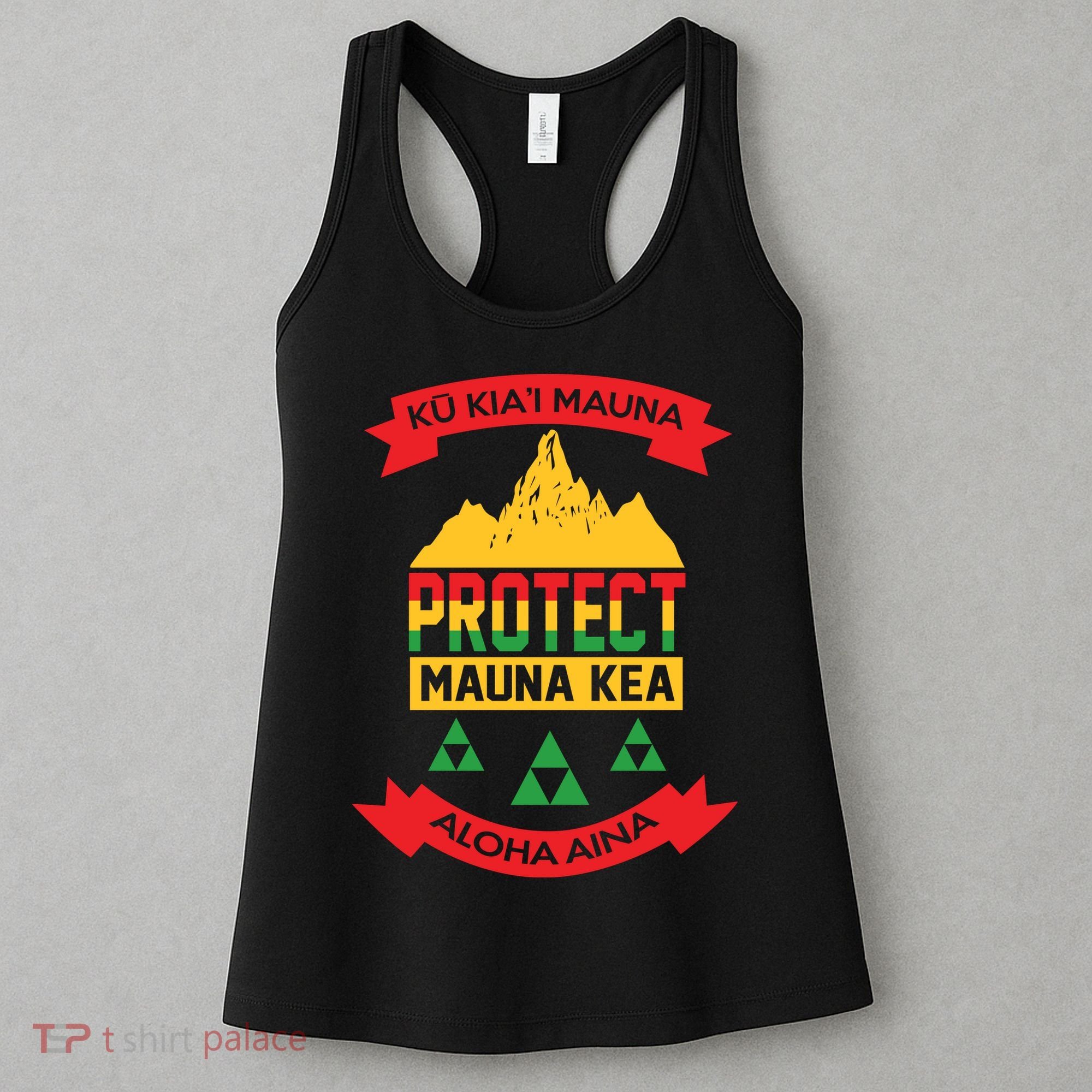 Ku Kia'i Mauna Protect Mauna Kea Aloha Aina Women's Tank Top