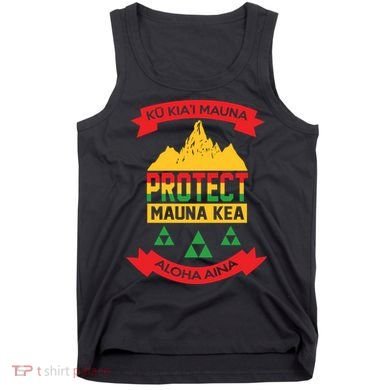 Ku Kia'i Mauna Protect Mauna Kea Aloha Aina Tank Top