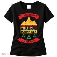 Ku Kia'i Mauna Protect Mauna Kea Aloha Aina Women's T-Shirt thumb 0