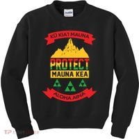 Ku Kia'i Mauna Protect Mauna Kea Aloha Aina Kids Sweatshirt thumb 0