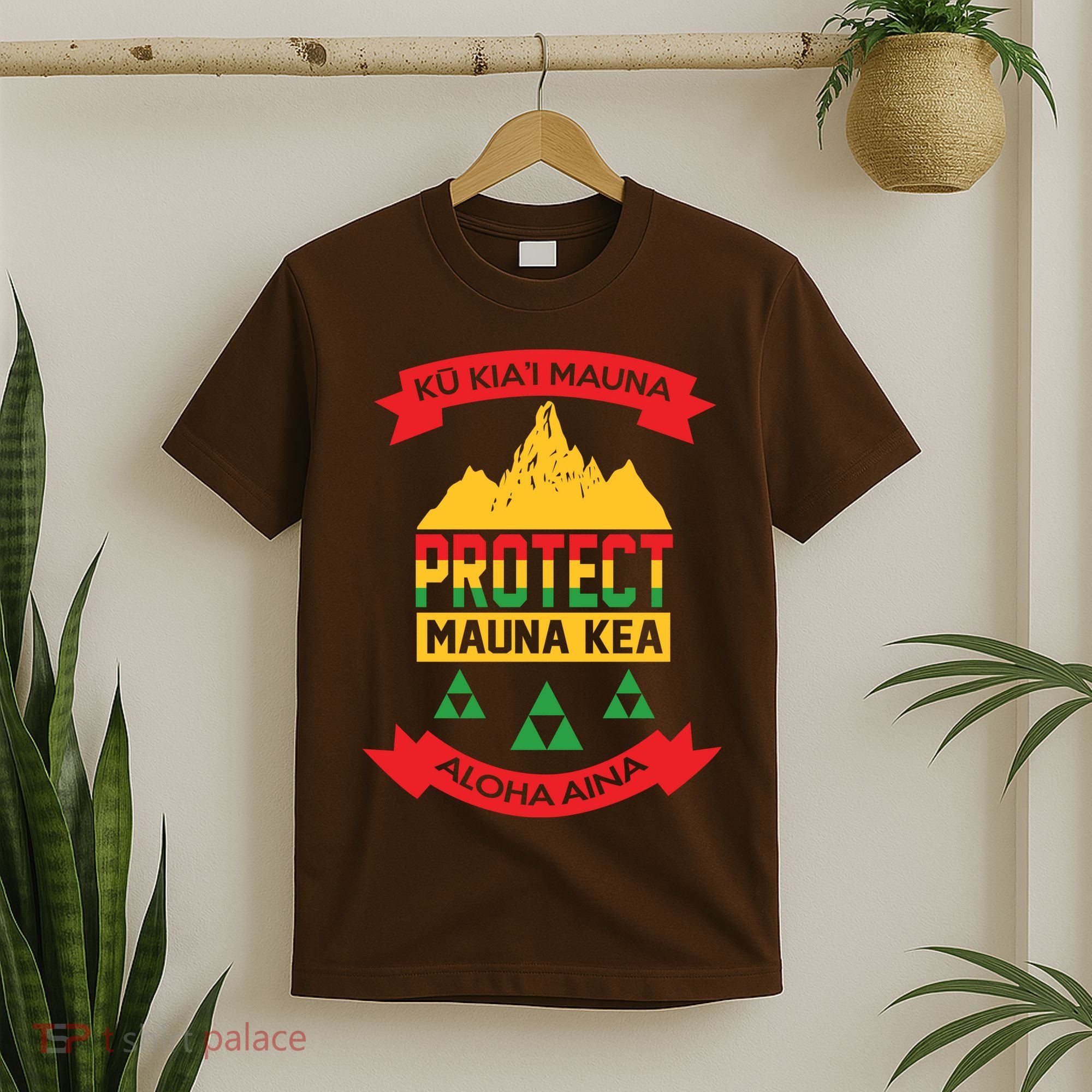 Ku Kia'i Mauna Protect Mauna Kea Aloha Aina T-Shirt