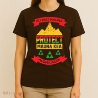 Ku Kia'i Mauna Protect Mauna Kea Aloha Aina T-Shirt thumb 4