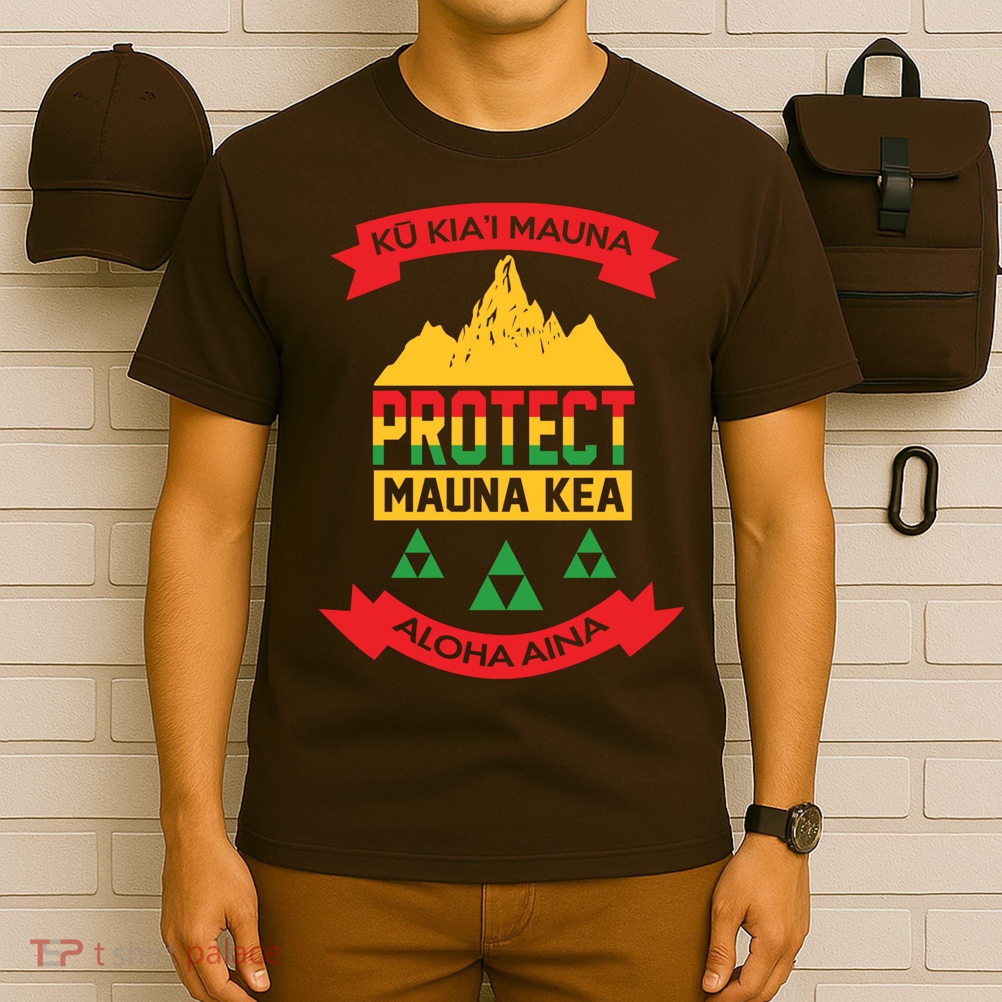 Ku Kia'i Mauna Protect Mauna Kea Aloha Aina T-Shirt