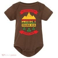 Ku Kia'i Mauna Protect Mauna Kea Aloha Aina Baby Bodysuit thumb 0