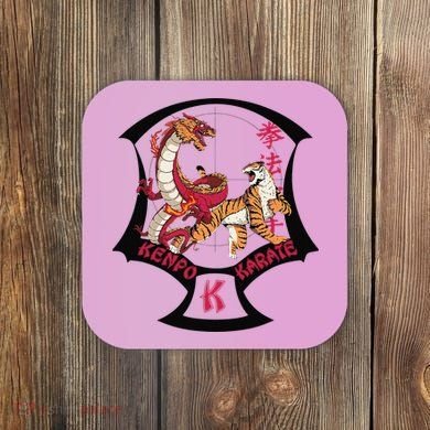 Kenpo Karate Martial Arts Self Defence Coaster