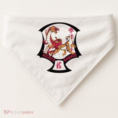 Kenpo Karate Martial Arts Self Defence USA-Made Doggie Bandana