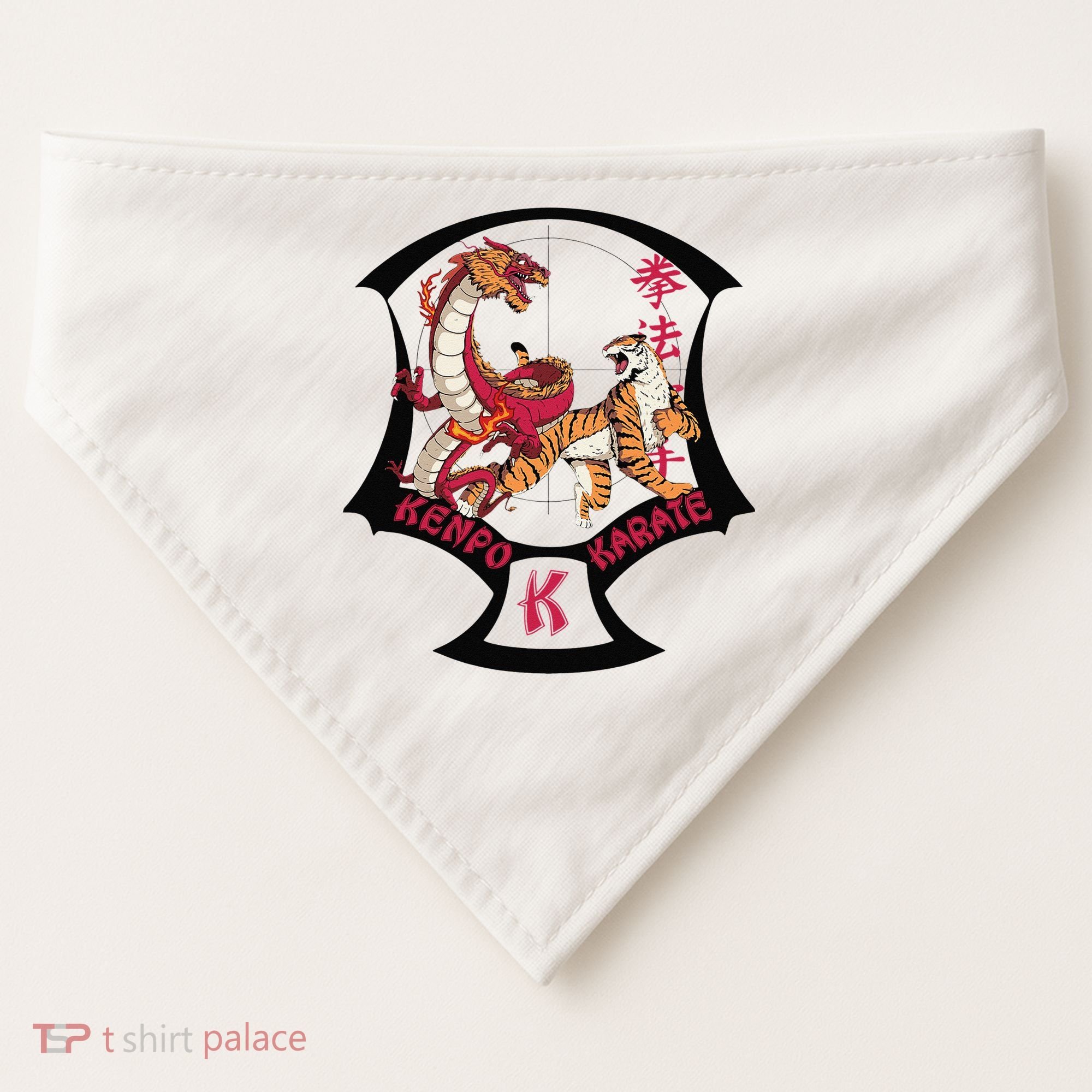 Kenpo Karate Martial Arts Self Defence USA-Made Doggie Bandana